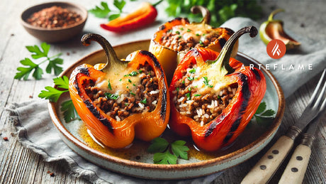 Grilled Stuffed Bell Peppers