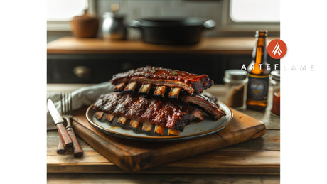 Kansas City Style Pork Ribs on the Arteflame Grill