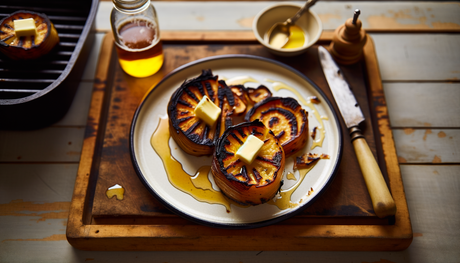 Norwegian Charred Rutabaga with Butter and Honey