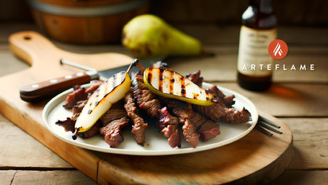 Grilled Pear Bulgogi - Korean BBQ Beef on Arteflame