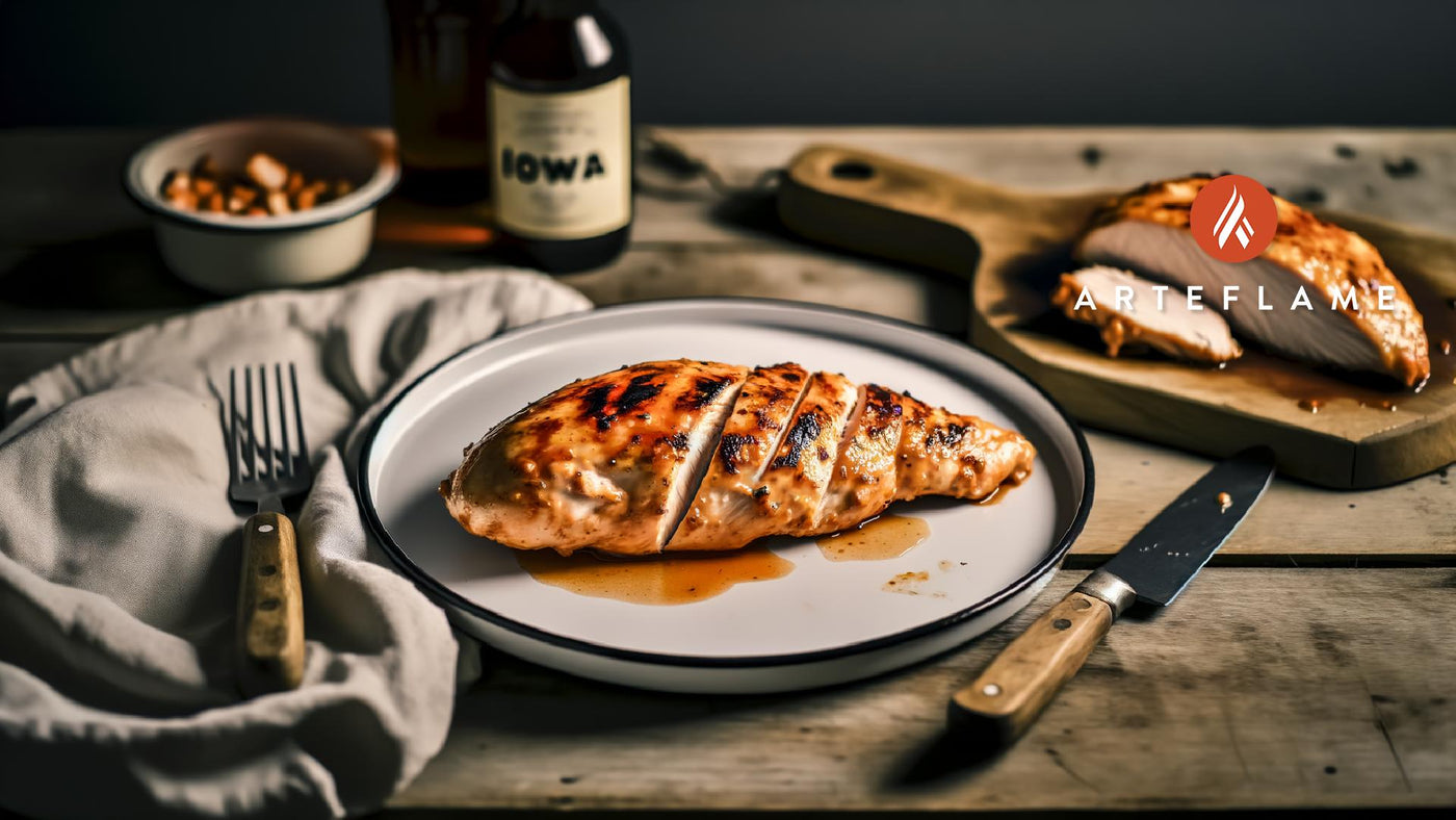 Iowa Buffalo Chicken Breast on the Arteflame Grill