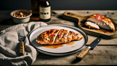 Iowa Buffalo Chicken Breast on the Arteflame Grill