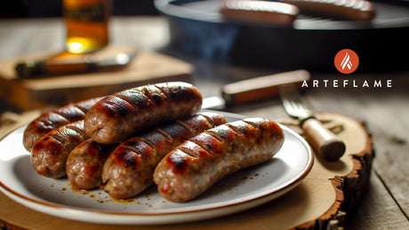 Grilled Albanian Qebapa - Perfectly Juicy Minced Meat Sausages