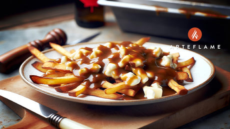Canadian Poutine-Inspired Grilled Fries