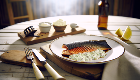 Swedish Arctic Char with Horseradish Cream