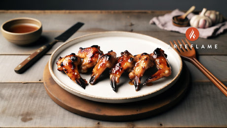 Japanese Tare-Glazed Grilled Chicken Wings