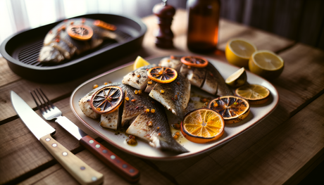 Hawaiian Lava Rock Grilled Opah with Citrus & Spice