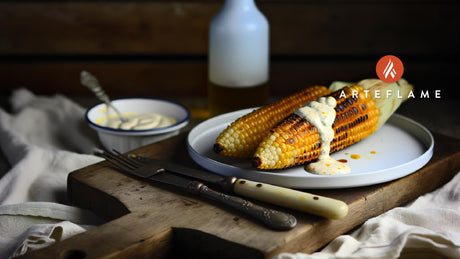 Grilled Corn with Alabama White Sauce