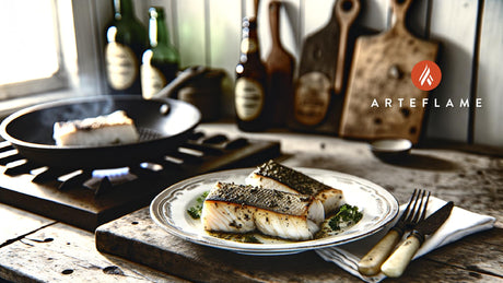 Norwegian Grilled Herbed Arctic Cod