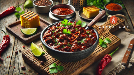 Chipotle Chili Con Carne on Arteflame Grill