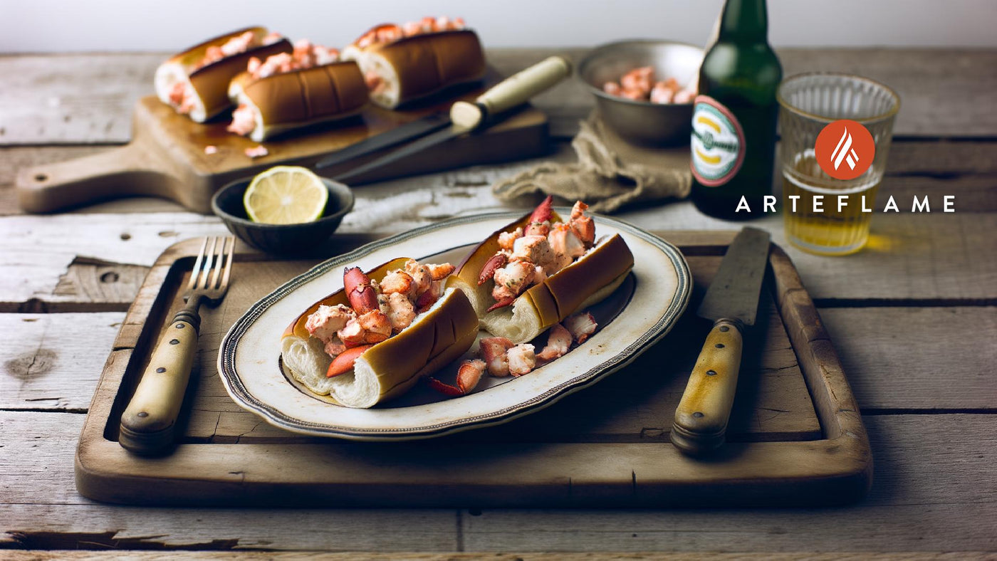 Rhode Island Grilled Lobster Rolls