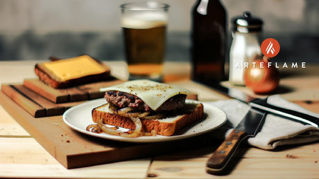 Illinois-Style Chicago Patty Melt on Arteflame Grill