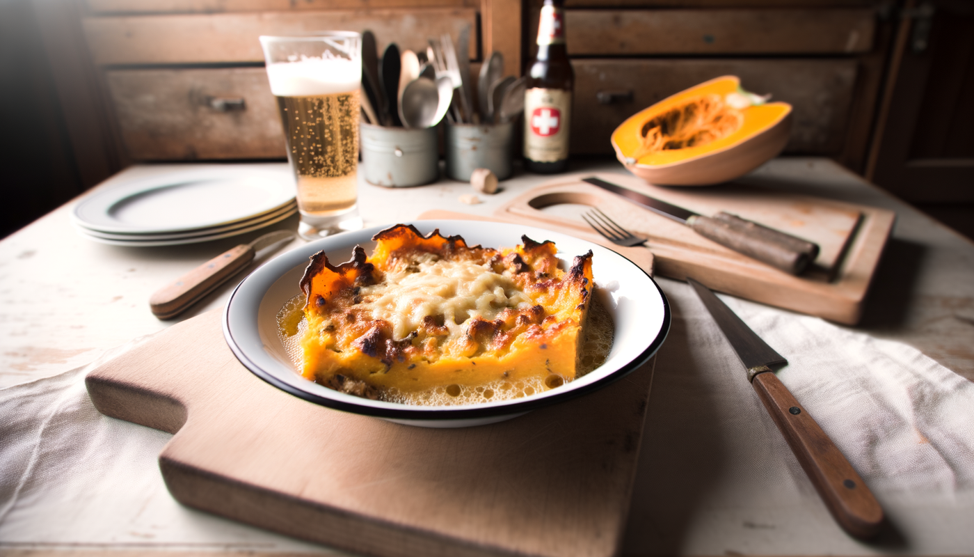 Swiss Pumpkin and Gruyère Gratin on the Arteflame Grill