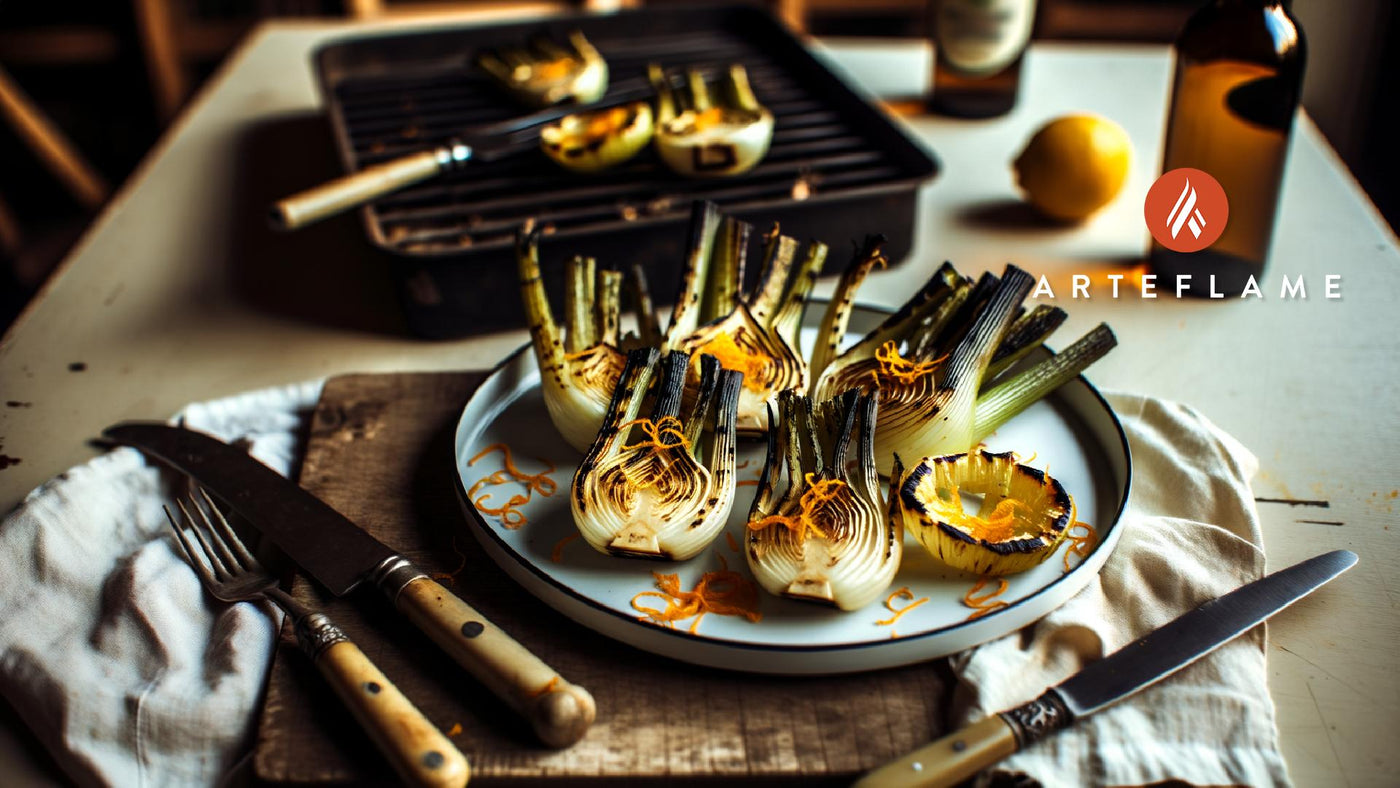 Italian Charred Fennel with Orange Zest