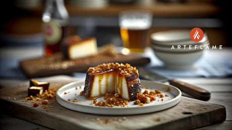 Danish Warm Smoked Cheese with Rye Crumbs