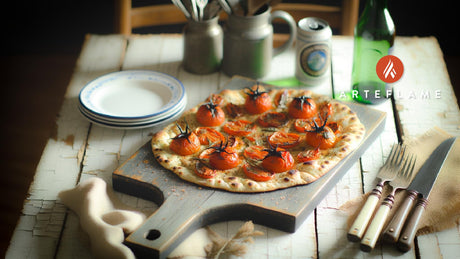 Canadian Winter Tomato and Herb Flatbread