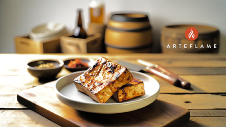 Korean Doenjang Marinated Grilled Tofu