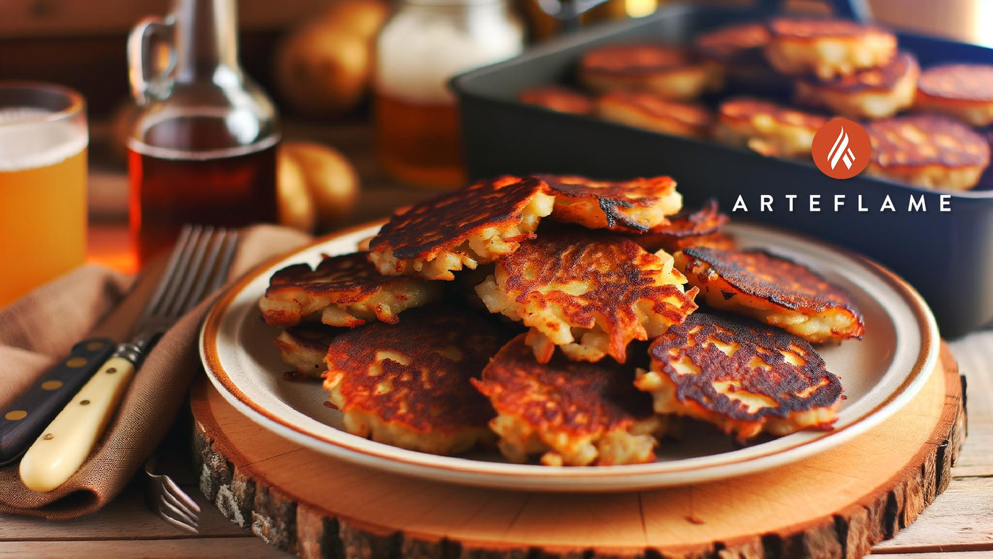 Grilled Pennsylvania Amish Potato Cakes
