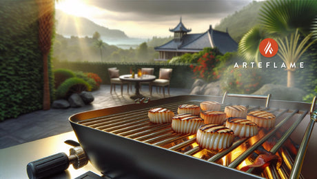 How do I grill scallops?