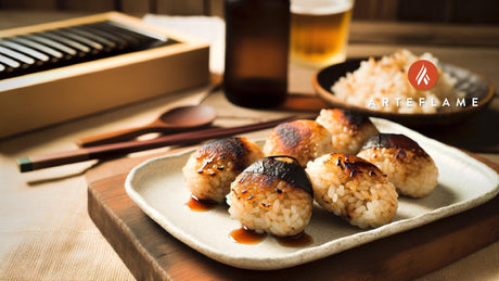 Japanese Grilled Yaki Onigiri (Crispy Rice Balls)