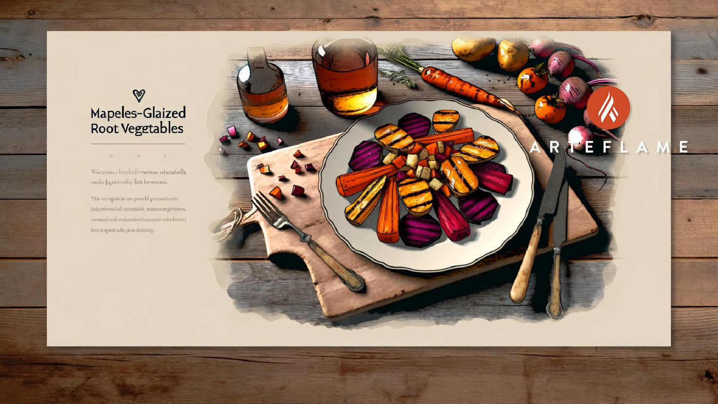 Wisconsin Maple-Glazed Grilled Root Veggies