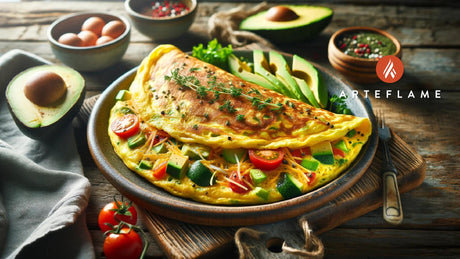 Perfect Grilled Omelet Recipe on the Arteflame Grill