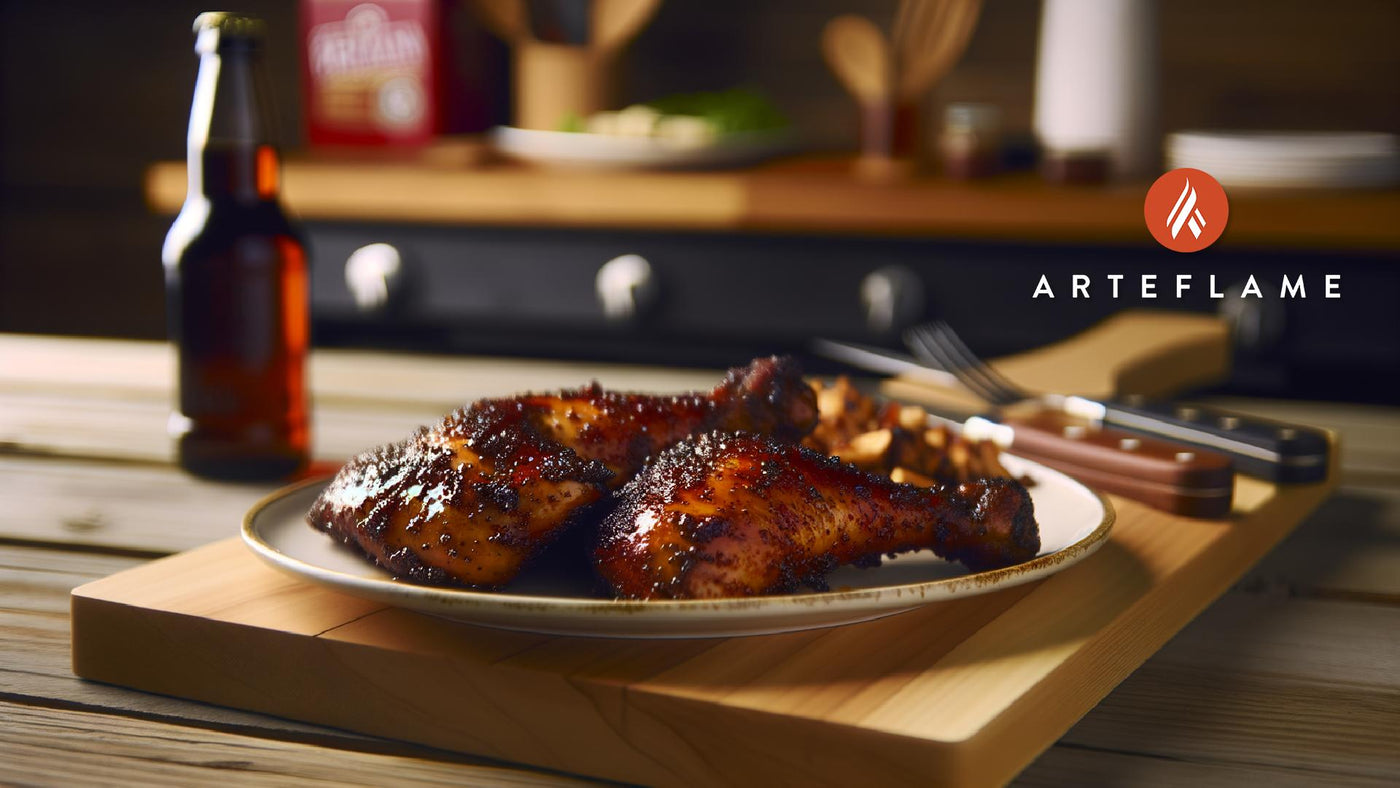Indiana Brown Sugar Barbecue Chicken on Arteflame