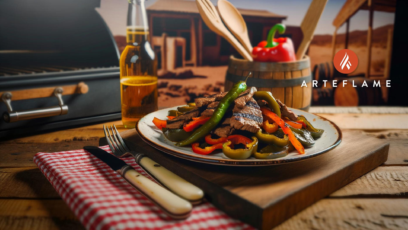 Arizona Three-Pepper Grilled Fajitas