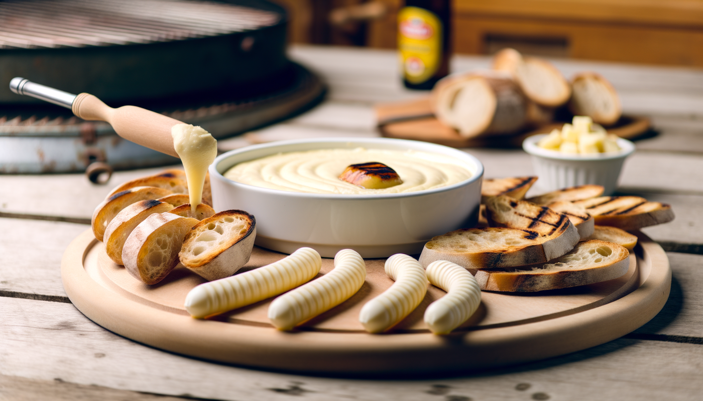 Swiss Grilled Vacherin Mont d’Or Cheese Dip