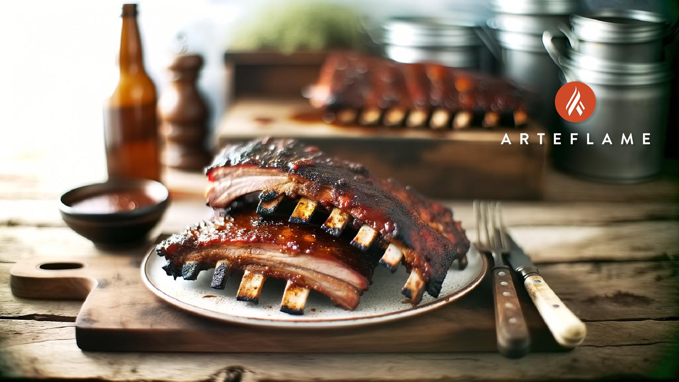 South Carolina Hickory-Smoked Pork Ribs