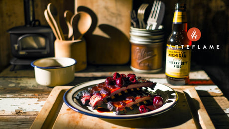 Michigan Traverse City Cherry BBQ Ribs