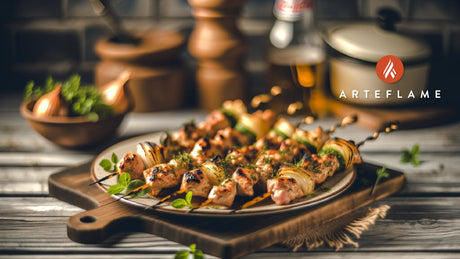 Polish Grilled Marinated Chicken Skewers