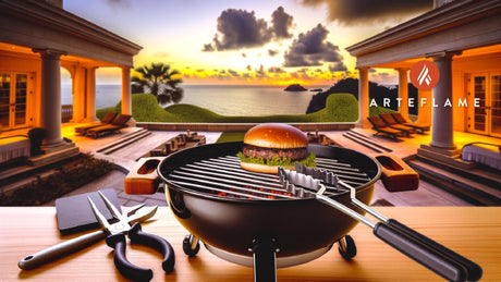 How do I grill a burger without drying it out?
