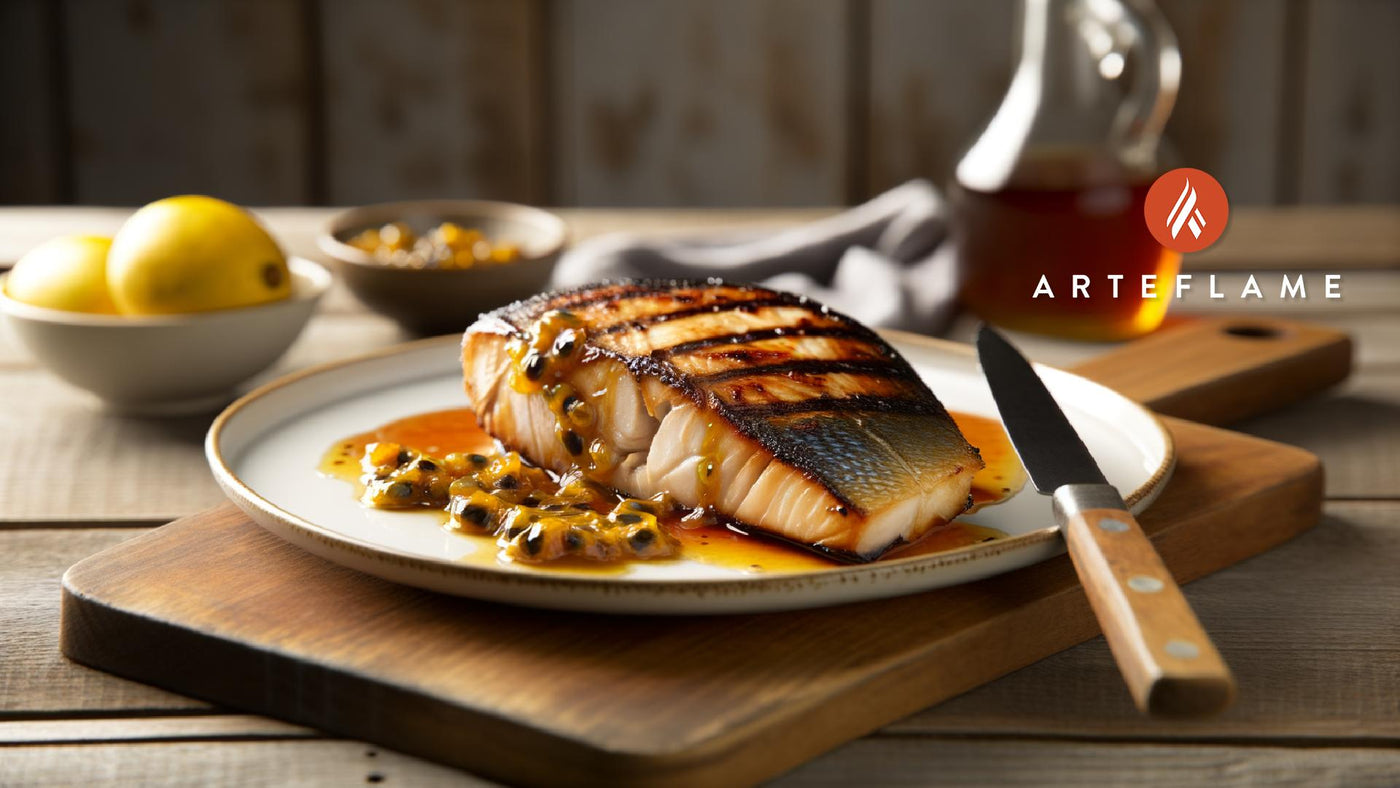 Grilled Mahi Mahi with Lilikoi Glaze - Hawaii Recipe