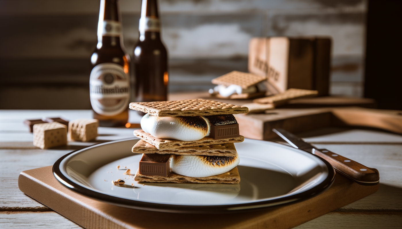 S’mores Grilled Sandwich on Arteflame in Illinois