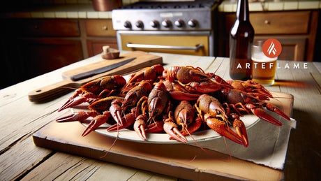 Louisiana Cajun-Spiced Grilled Crawfish