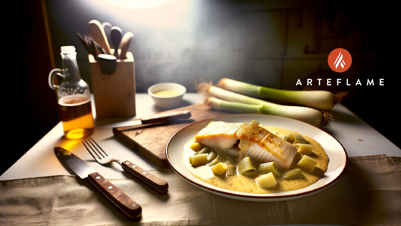 Norwegian Smoked Haddock with Leek and Cream