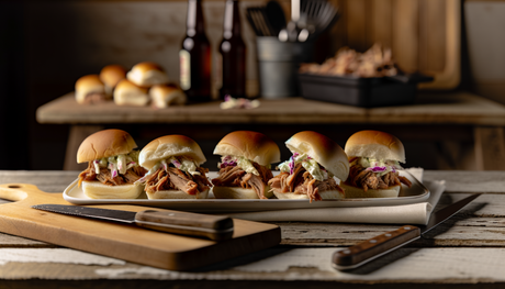 Pulled Pork Sliders - Best Illinois BBQ Pork Sliders