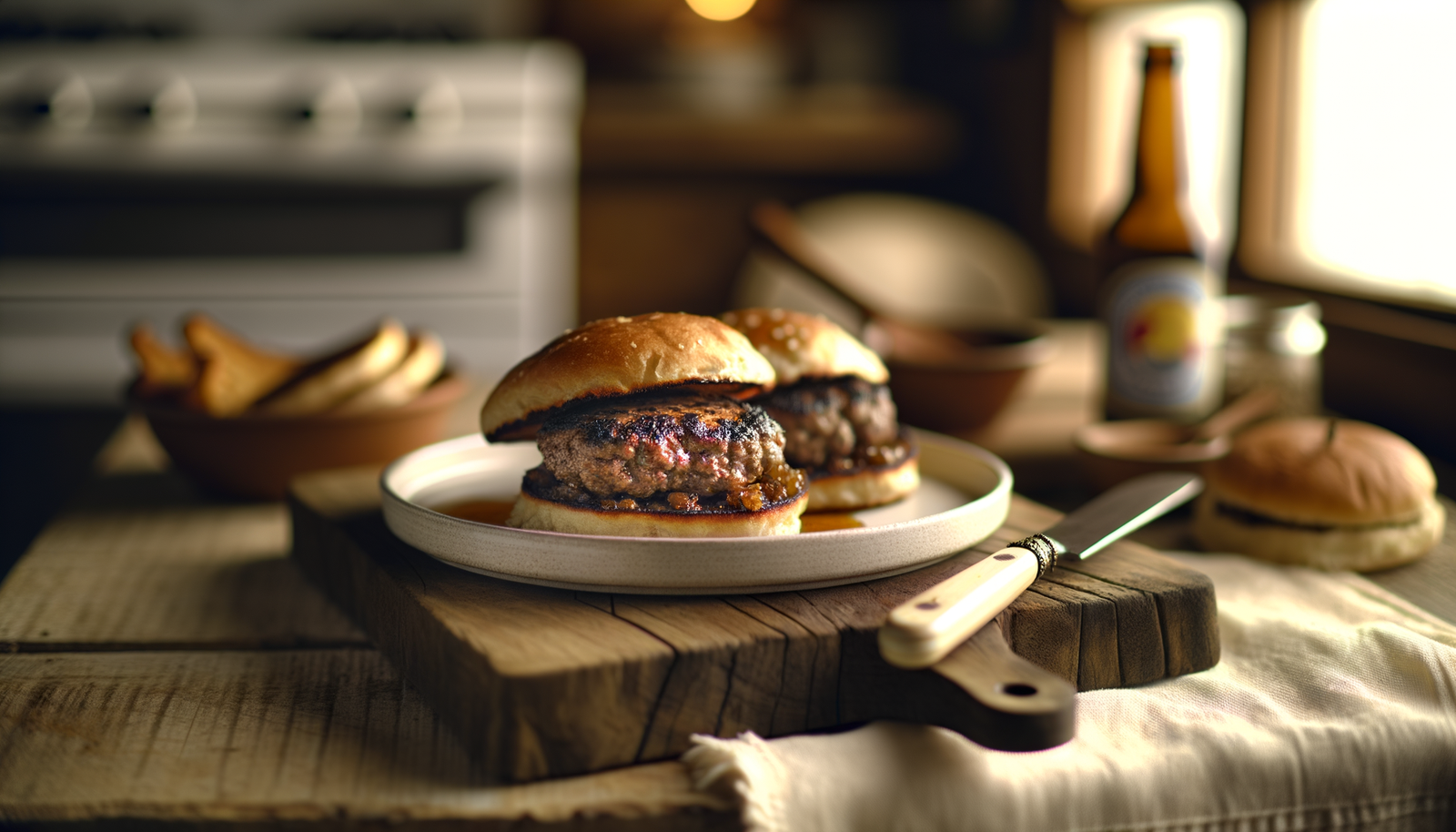 Colorado Mountain Elk Burgers on the Arteflame Grill