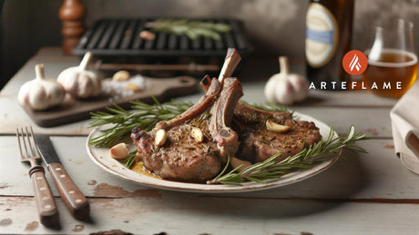 Italian Rosemary Grilled Lamb Chops