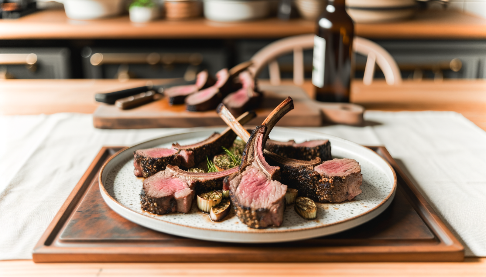 Wood-Fired Colorado Elk Chops on the Arteflame Grill