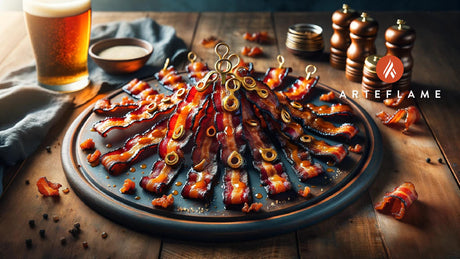 Beer Candied Bacon on the Grill