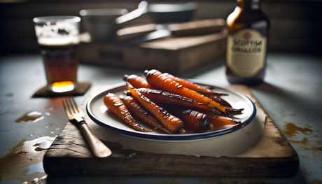 Scottish Grilled Whisky Glazed Carrots