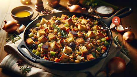 Grilled Skillet Stuffing Recipe: A Thanksgiving Delight on Your Arteflame Grill