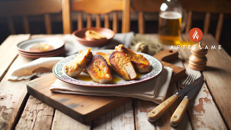 Grilled Spanish Suckling Pig Cutlets on Arteflame