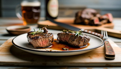 Flame-Seared Irish Venison Steaks