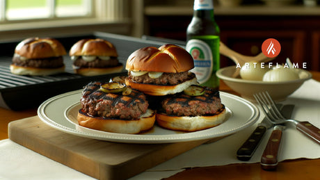 Fire-Kissed Hoosier Burgers - Indiana Beef Burgers