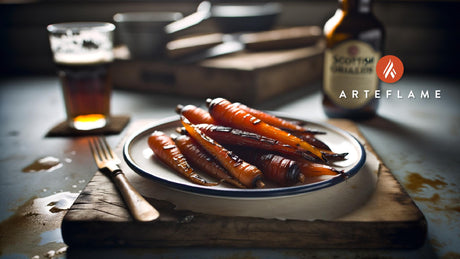 Scottish Grilled Whisky Glazed Carrots