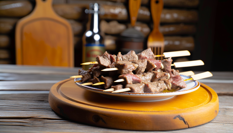 Albanian Veal Skewers – Perfectly Grilled & Juicy