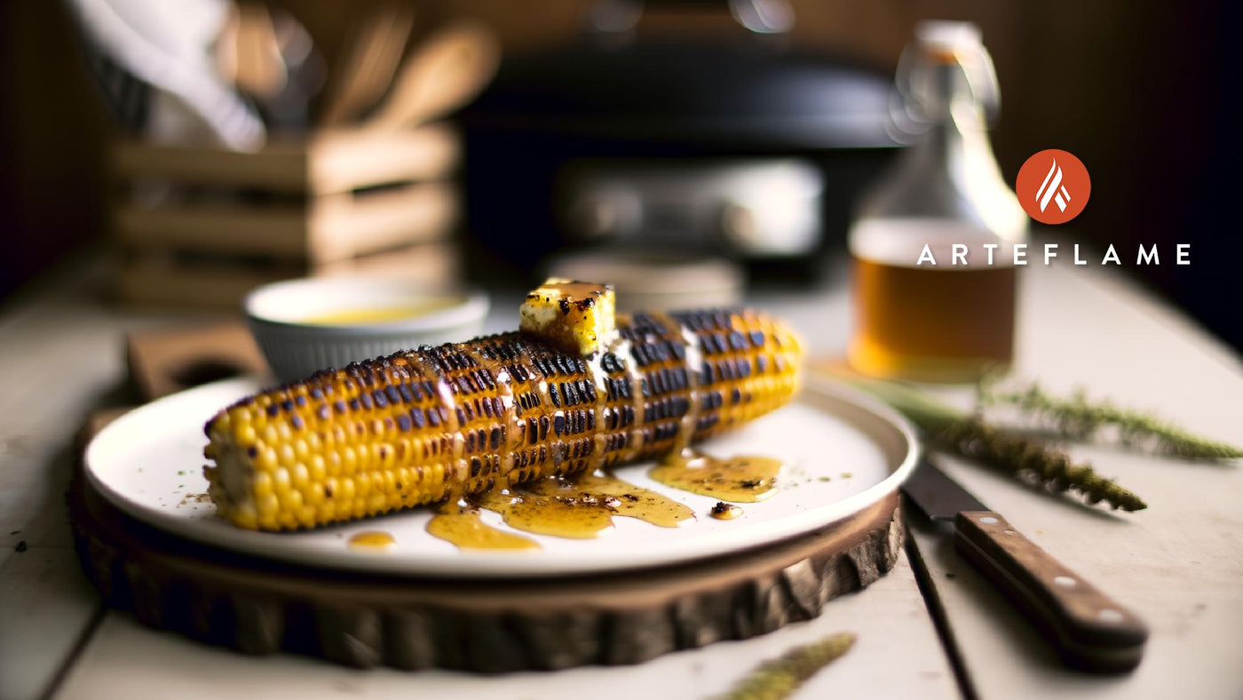 Grilled Corn with Fresh Florida Honey Butter